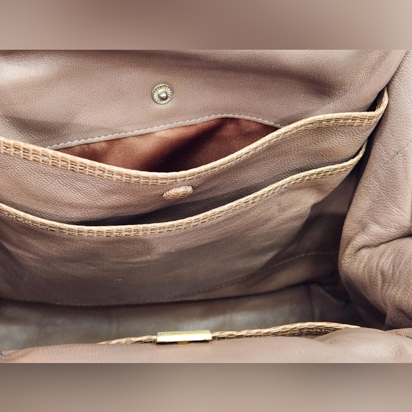 Gucci Lizard Exotic Leather Evening Bag Chain Purse Shoulder Crossbody Carmel - Picture 9 of 12